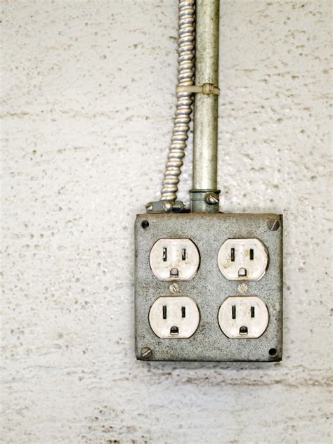 exterior electrical box exposed wire|residential electrical outlet boxes.